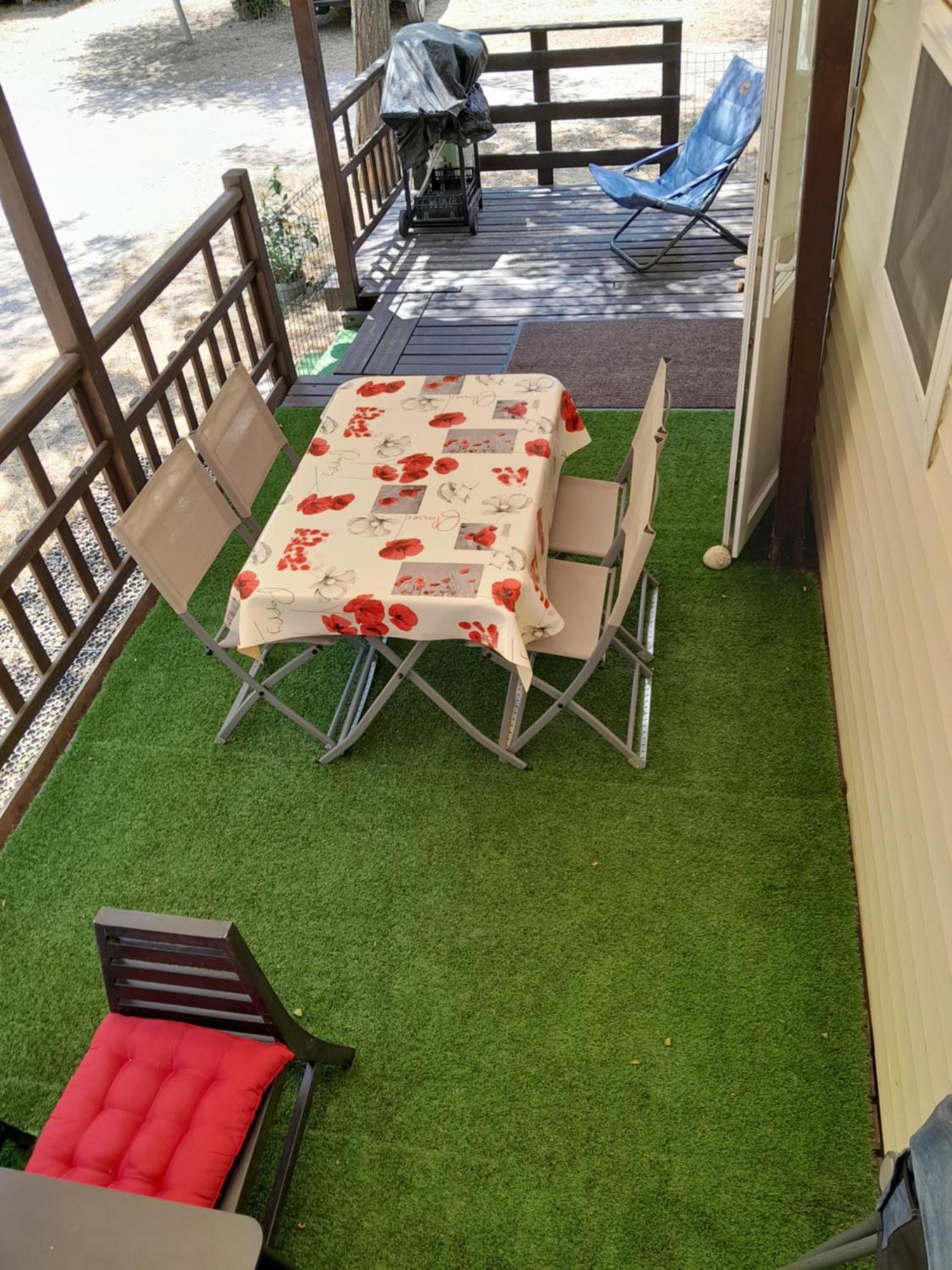 Mobil Home Dans Camping 3 Etoiles Mas De Lastourg Avec Piscine,Snack, วิลล์ฟรานเช-เดอ-คองฟลองท์ ภายนอก รูปภาพ